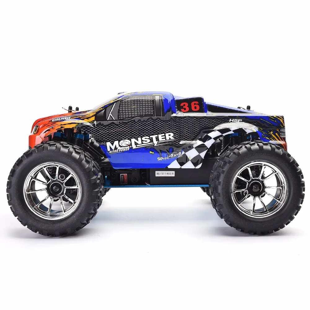 HSP RC รถบรรทุก 1:10 Scale Nitro Gas Power Hobby รถ 2 ความเร็ว Off Road รถบรรทุก 94188 4wd ความเร็วสูง Hobby รีโมทคอนโทรล