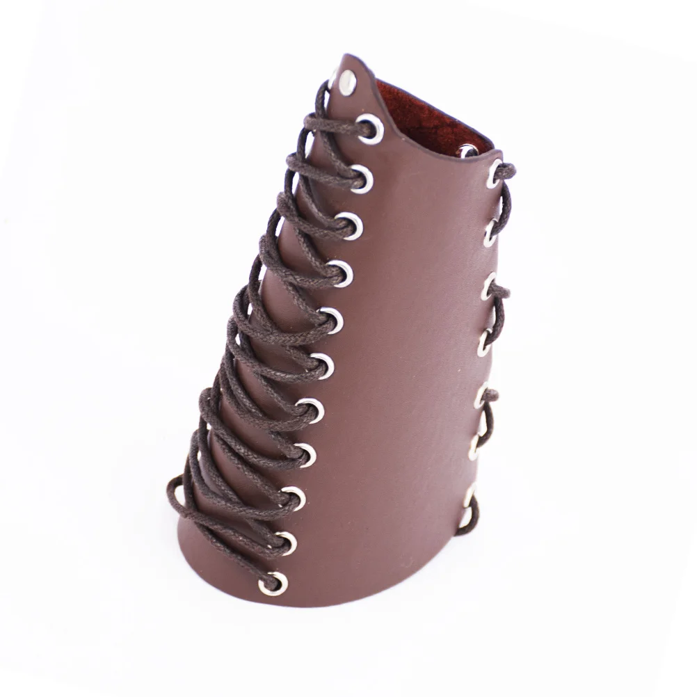 Ochraniacz na ramię do łucznictwa z regulowanymi paskami, wygodny rękaw ochronny do strzelania z łuku, losowy kolor