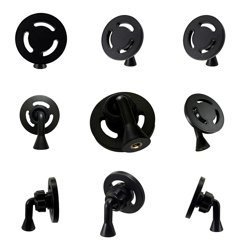 360° Rotatable Magnetic Phone Holder For Apple Magsafe to 1/4 Screw Hole Tripod Mount Adapter For iPhone 16 15 14 13 Accessories