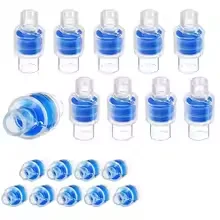 For HME Z1, Z2 Humidification Solution Filter 12-Pack Replacement Heat Moisture Exchanger/Exchange Filter Fit For 22Mm Tubing