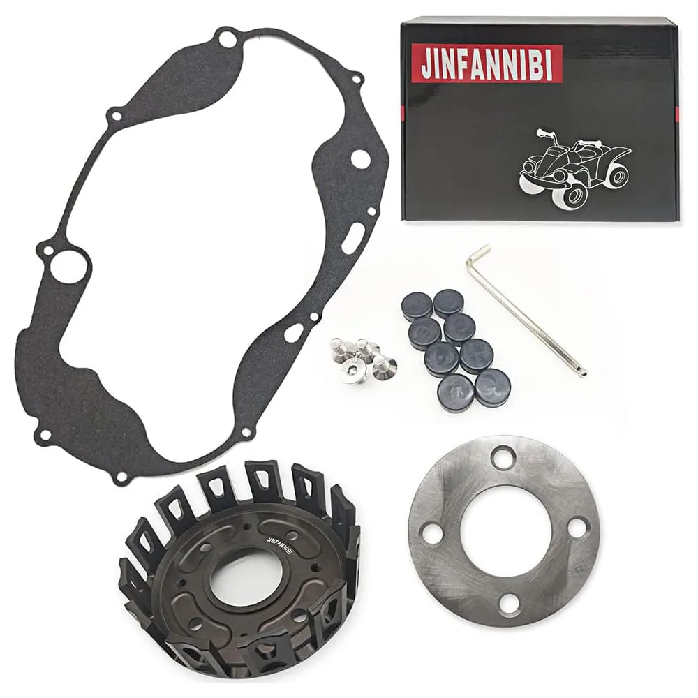 Dla Yamaha Banshee 350 YFZ350 1987-2000 2001 2002 2003 2004 2005 2006 CNC Billet kosz sprzęgła zestaw uszczelek tulei