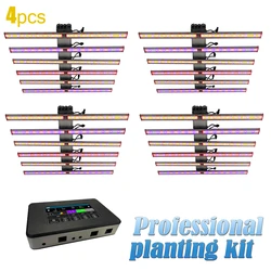 Phytolamp-Kit de barra de luz de cultivo Samsung de espectro completo, lÃĄmpara hidropÃģnica UV IR de encendido y apagado para tienda de cultivo, invernadero, floraciÃģn de verduras, 640W