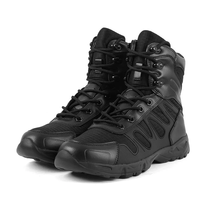 Summer Men's Combat Boots Ultra-light Tactical Shoes Boots Men's Ultra-light Special Forces Marine Boots