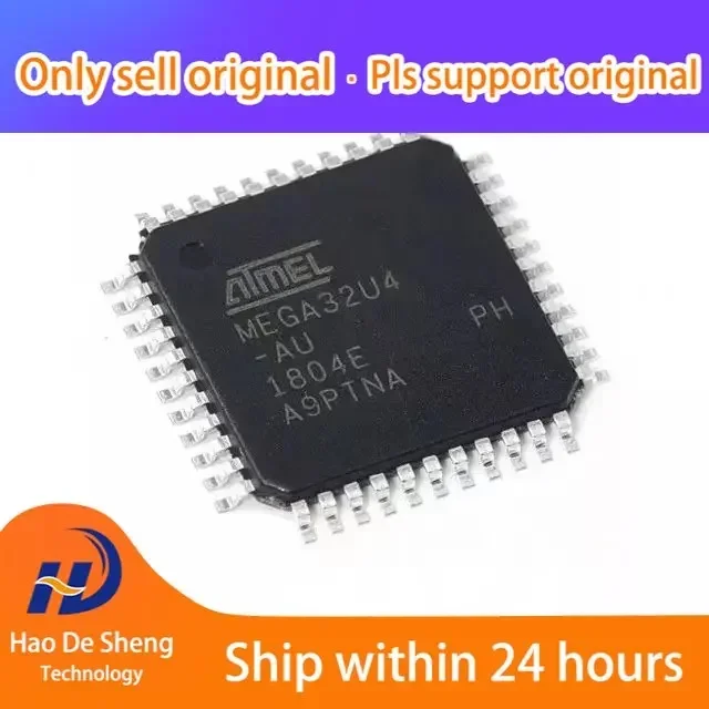 

10PCS/LOT ATMEGA32U4-AU TQFP44 New Original In Stock, electronic components supplies