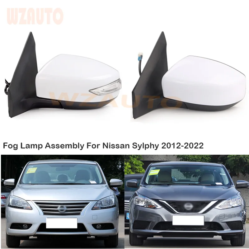 Car Side Rearview Mirror Turn Light Assembly For Nissan Sylphy 2012-2022 3PINS 5PINS 7PINS