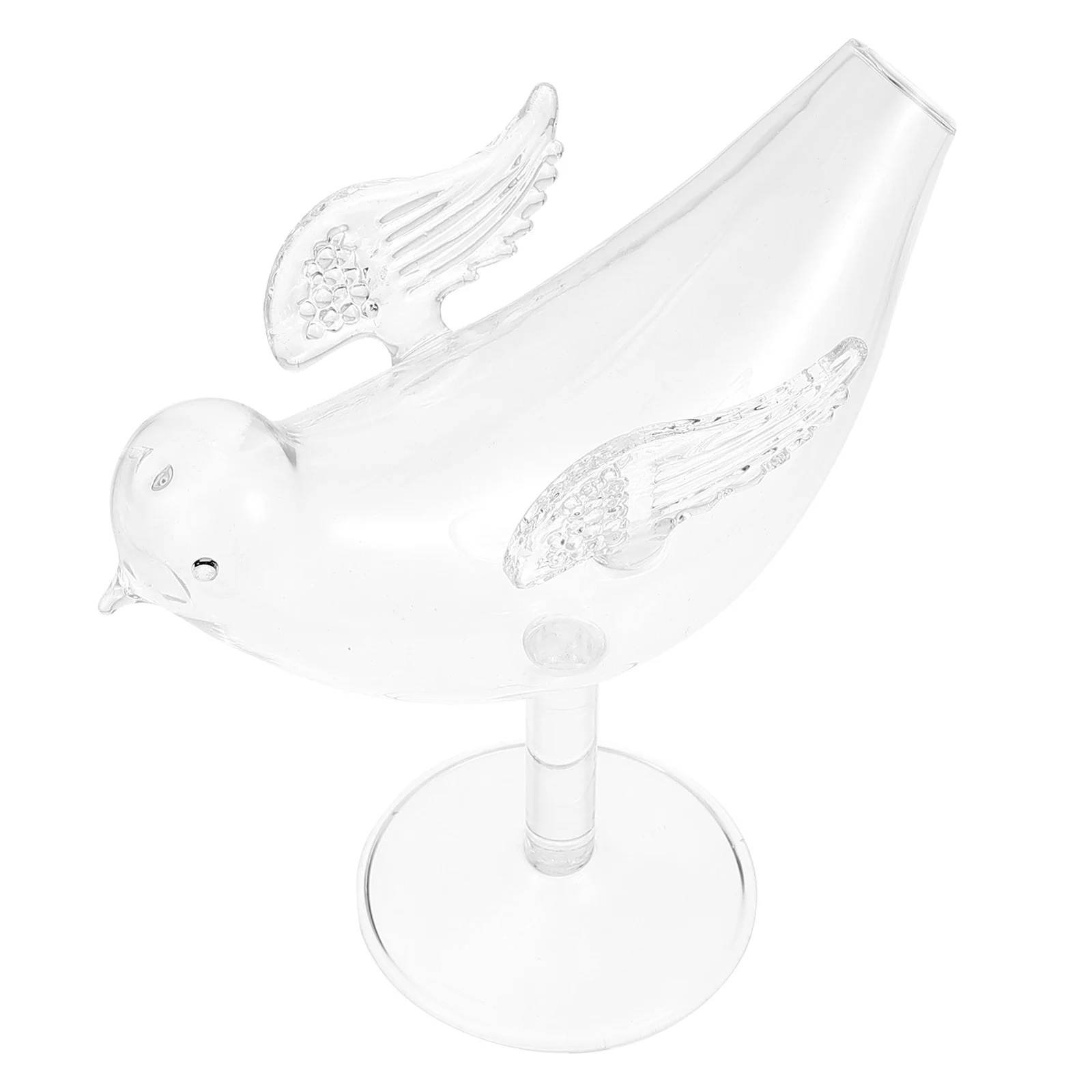 

1Pcs Wing Bird Design Wine Cup Glass Cocktail Cup Transparent Brokenresistant Bar Decoration Wine Mug Cocktail Mug