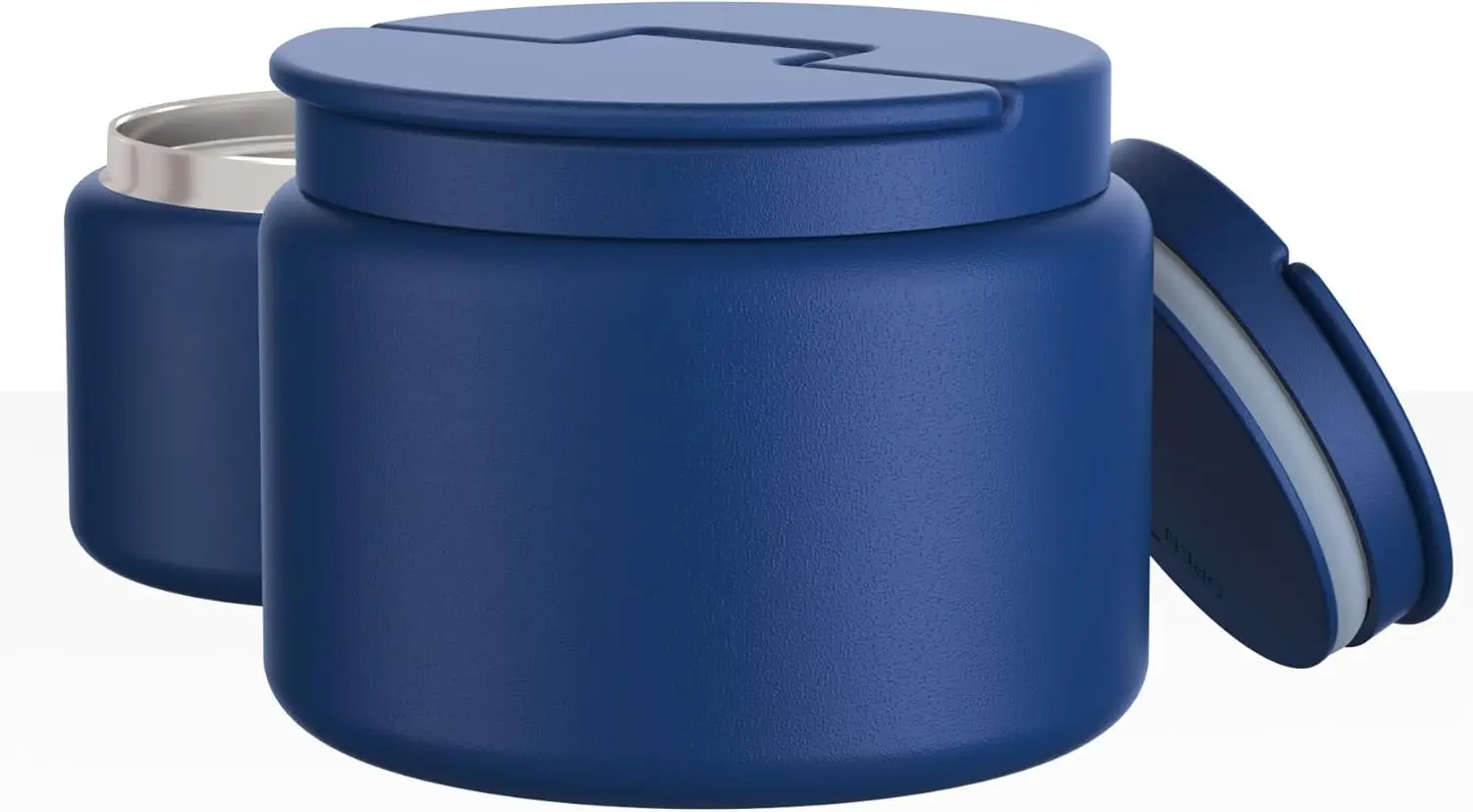 

14.5oz Vacuum Insulated Food Jar for Kids, Leakproof Stainless Steel Thermos, Blue