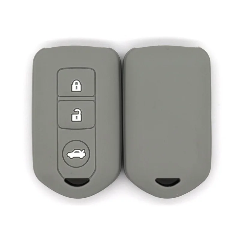 

Drop-proof key cover suitable for Toyota Camry, Highlander, Prado, Yizhixuan, new Vios, 3-buckle silicone key bag