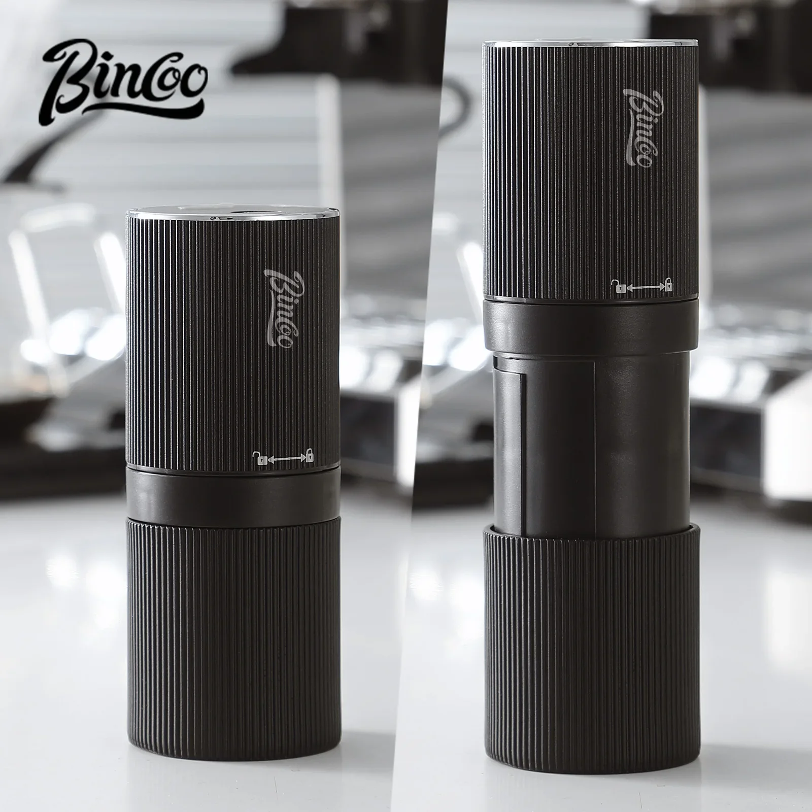 

Bincoo Portable USB Electric Coffee Bean Grinder Adjustable Rechargeable Grinders Mini Household Coffee Mill Set Barista Tools