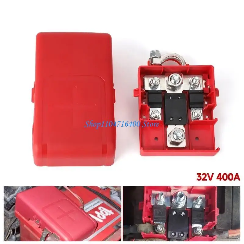 

CAR Battery Car Atminals с интегрированными предохранителями 32 В/400A Small Car Fuses Holder для надежных систем