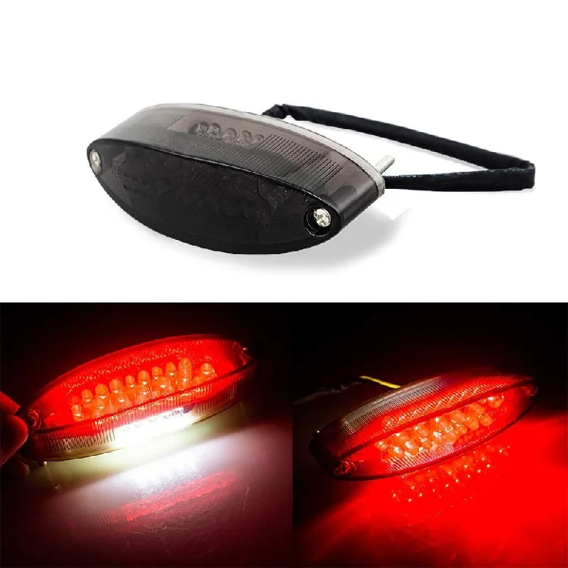 Motorcycle Modified Tail Light 12V Rear Tail Light LED Brake Stop Light for ATV Suzuki Harley Honda Kawasaki BMW DR DRZ 650 400