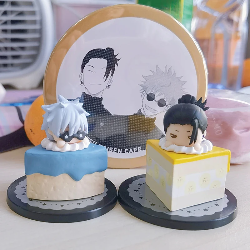 دمى الفينيل أنيمي Jujutsu Kaisen Gojou Getou Nobara Nanami شخصيات PVC الكرتون كبسولة لعب الأطفال الكبار هدايا لطيف