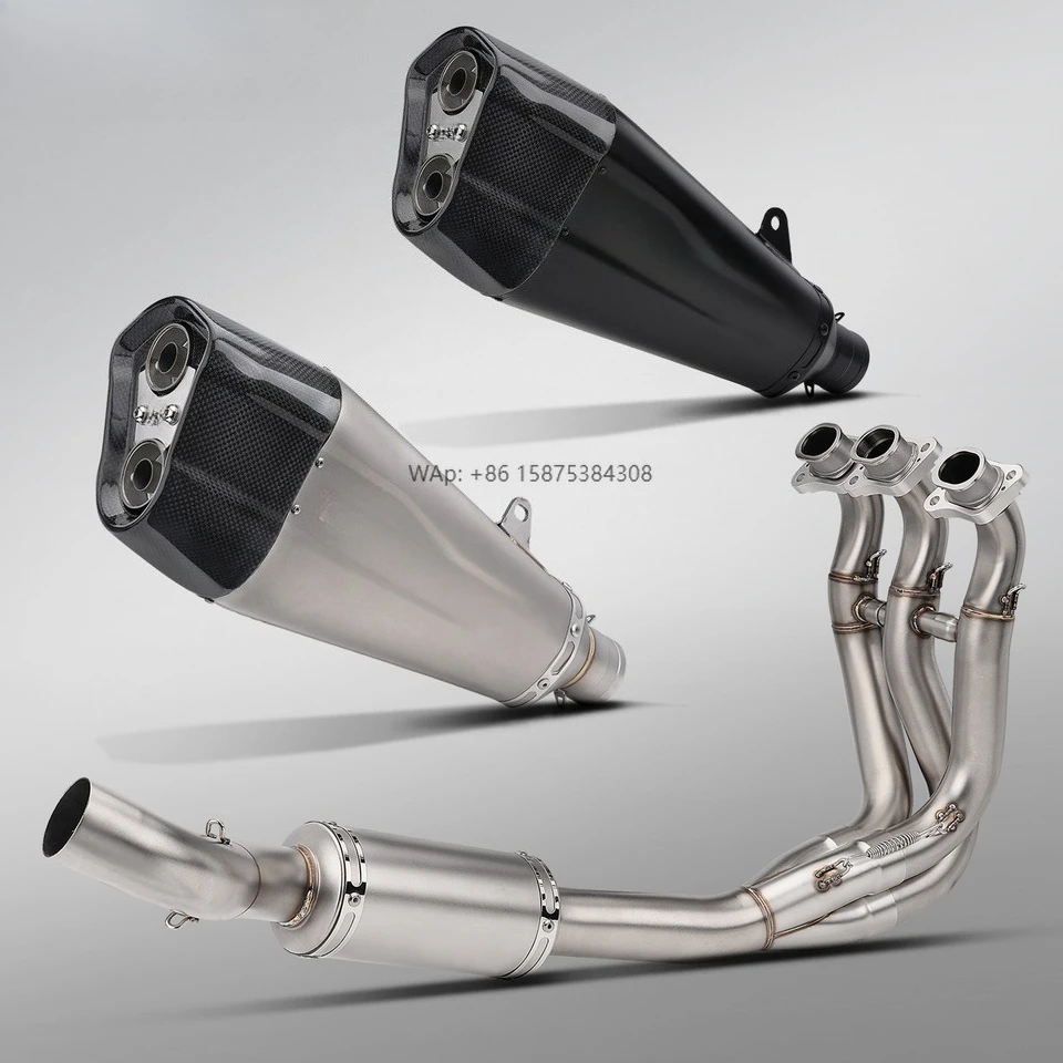 

Triumph660 2021-2024 Full Section Motorcycle Exhaust System Modification Carbon Mufflers
