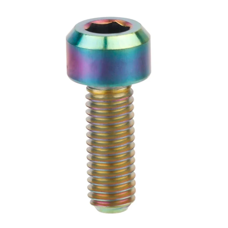 AliExpress DEEMOUNT Deemount Derailleur Shifter Titanium Bolts M5*14mm CNC Ti TC4 Gr5 Hex Headed MTB Road Bike L/R Shift Fastening Parts