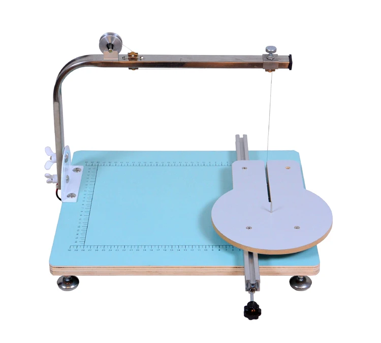 110V-220V Electric Styrofoam Hot Knife Cutter Automatic Hot Wire Foam Cutter Table Machine Key Selling Feature-Foam Net Pattern