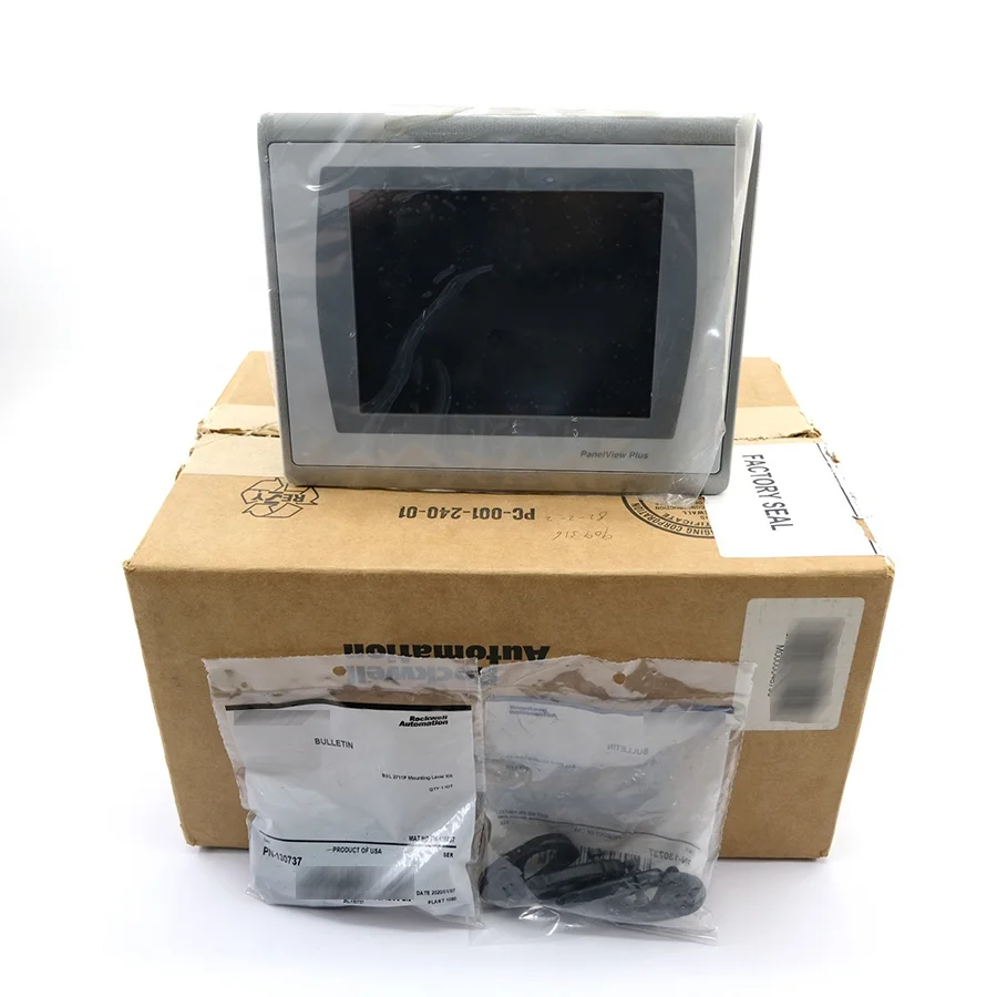 

Original PanelView Plus 7 Graphic Terminal HMI PLC Screen 2711P-T7C22D9P