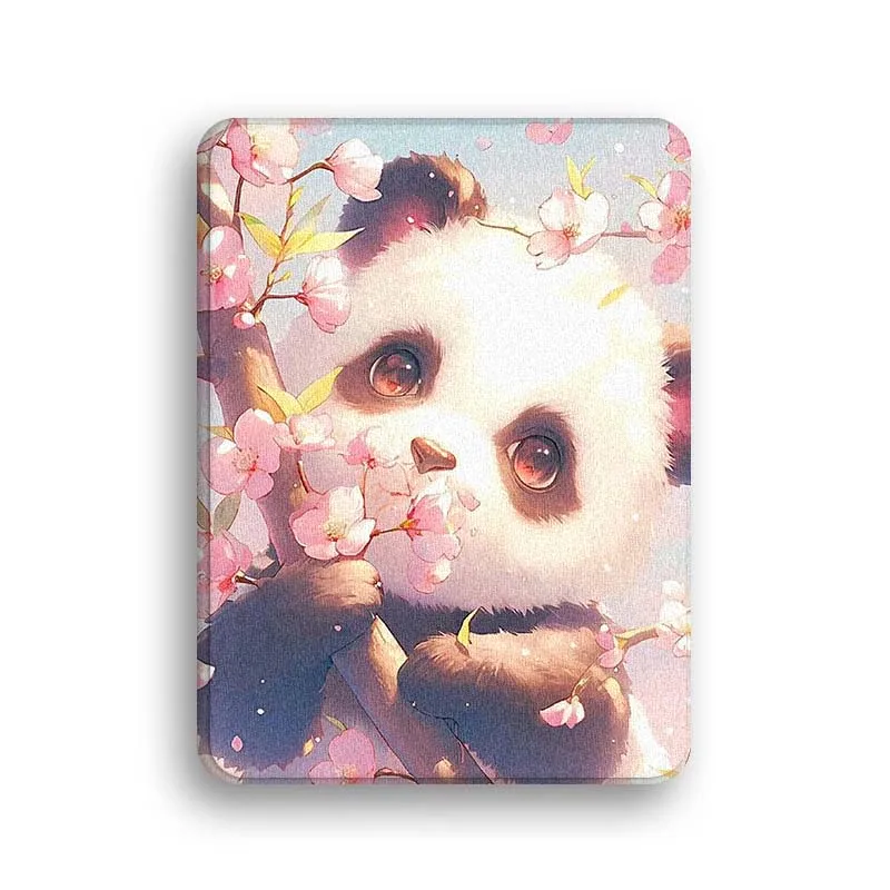 الباندا الفن الكرتون الساطع لباد برو الهواء Mini 2 3 4 5 6 7 7 8th 9th 10th 11th 10.2 9.7 10.5 10.9 11 12.9 13 حافظة كمبيوتر لوحي #4