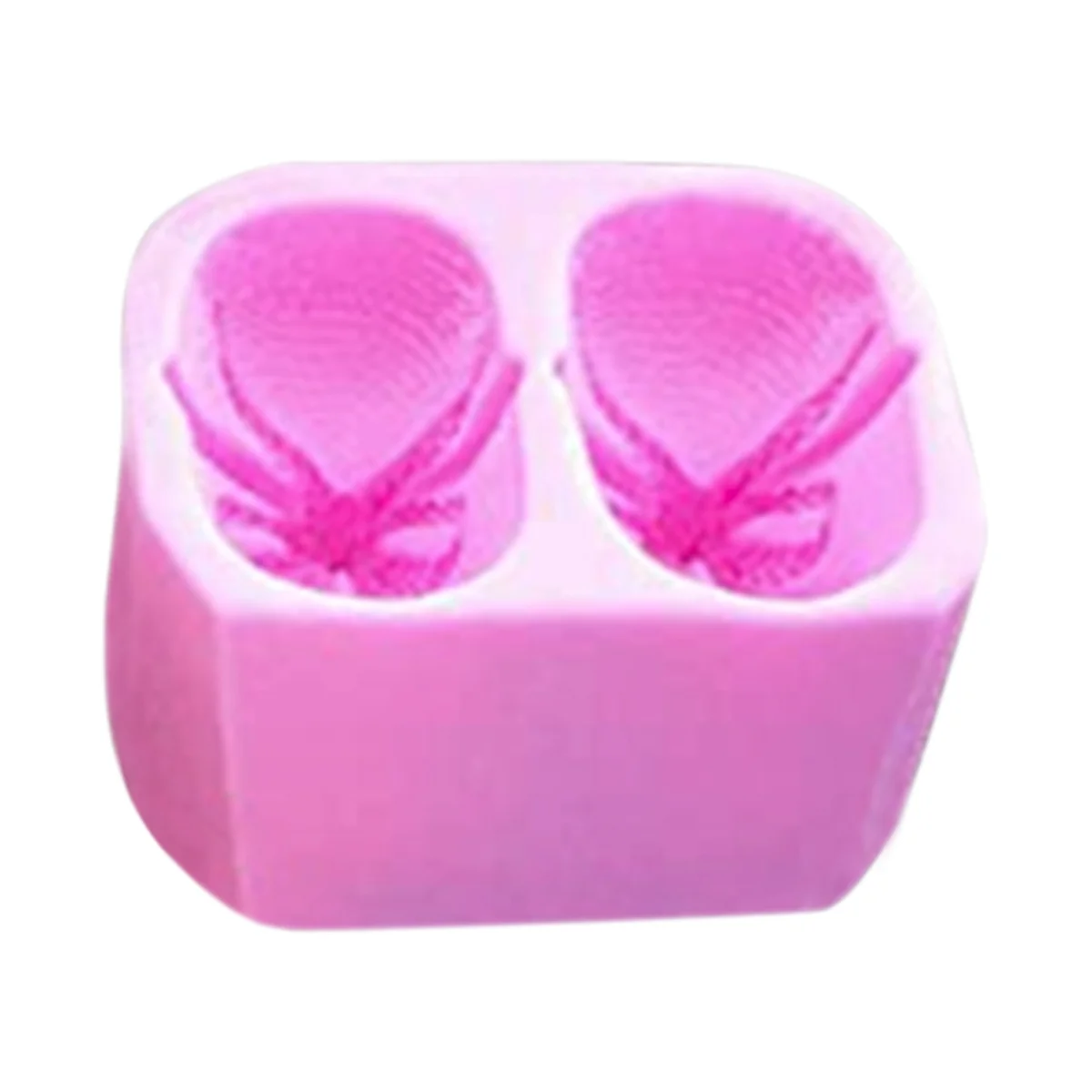 

Baby Bootie Silicone Fondant Mold Knitted Baby Shoes Cake Decorating Tools DIY Mould Candle Soap Clay Mold