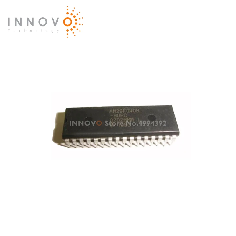 INNOVO 2pcs/lot AM29F040B-90PC AM29F040B-90JF DIP32 PLCC32 Free shipping New original