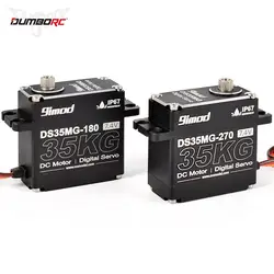 9imod Waterpoof Arduino Servo 35kg 25kg 20kg 15kg Full AL RC Steering Servos High Torque Metal Gear Digital Servo RC 1/ 10 Car