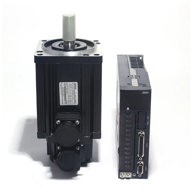 2kw servo system 130ST-M07725 220V 2000W AC Servo motor with Servo driver for CNC Parts Spindle motor