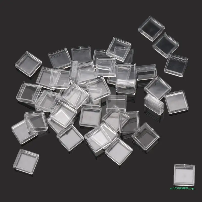 100x Clear Plastic Pushbutton  Cap Tact Button Keycaps Covers Protector Dustproof Safety Push Button  Guard