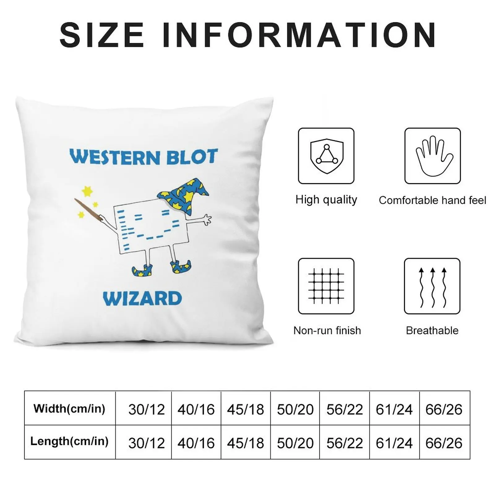 Western Blot Wizard, he loves Cell Biology! Throw Pillow Couch Pillows Sofa Cushion Plaid Sofa pillow