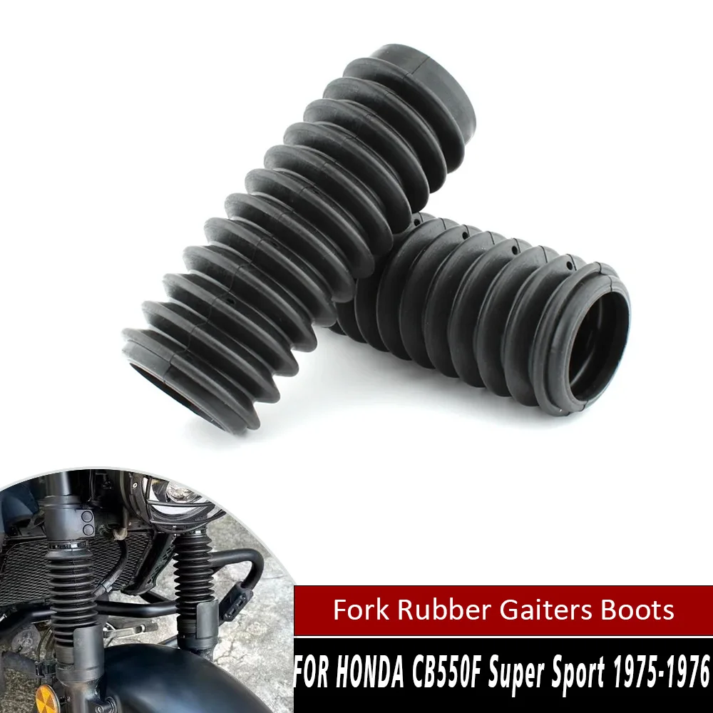 

Fork Rubber Gaiters Boots For Honda CB450 Super Sport CB500 CB550 Four CB550F Super Sport Front Fork Shock Absorber Dust