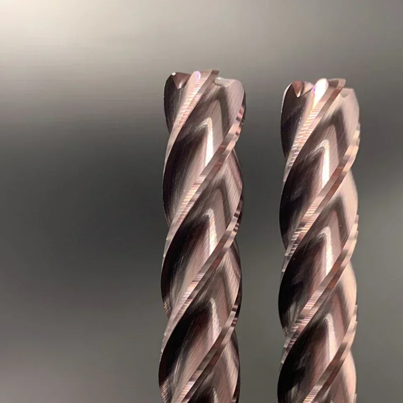 Концевая фреза с угловым радиусом HRC62 Фреза с ЧПУ R Фреза по металлу Фреза из карбида вольфрама Сталь Инструмент R0,5 R1 R2 R3 4 флейты