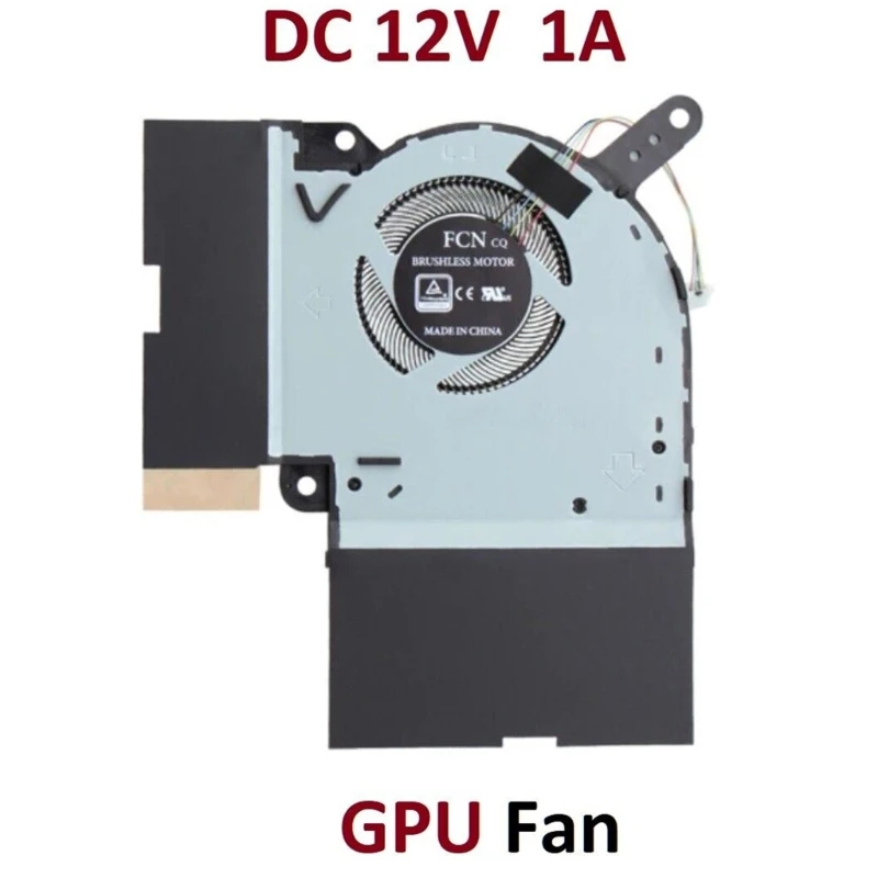 Laptop CPU GPU Cooler Cooling Fan for ROG Strix G512LV G512LW G712LV G712LWS High Cooling Efficiency Cooling Radiators