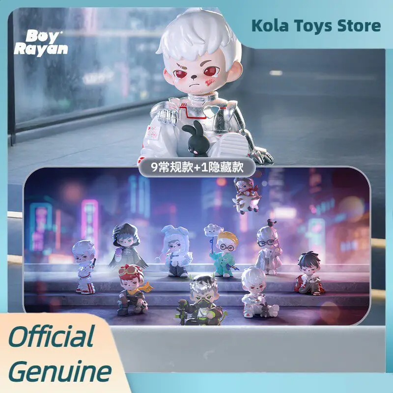 

TNTSPACE Blind Box Boy Rayan 6Th Generation Otherworld Series Mystery Box Collectible Art Toy Figurine Desktop Decoration Gift