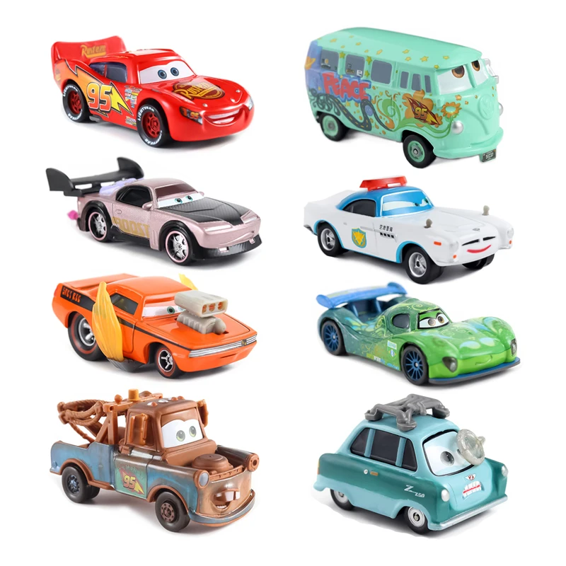 

Disney Pixar Cars 2 Cars 3 игрушки Молния Маккуин Гоночная семья Mack Коллекция дяди 1:55 Литая под давлением модель автомобиля Игрушки Подарки для детей