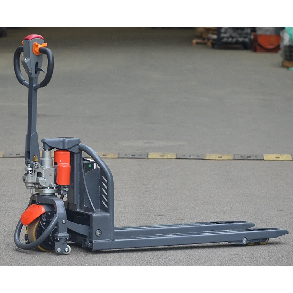 1.5t Full-Electric Stacker Lift Truck Stacker Adjustable Forks Telescopic Forklift Manufacturer Terrain Lab Furniture