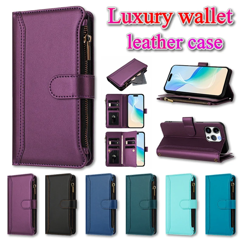 Zipper Wallet Case …