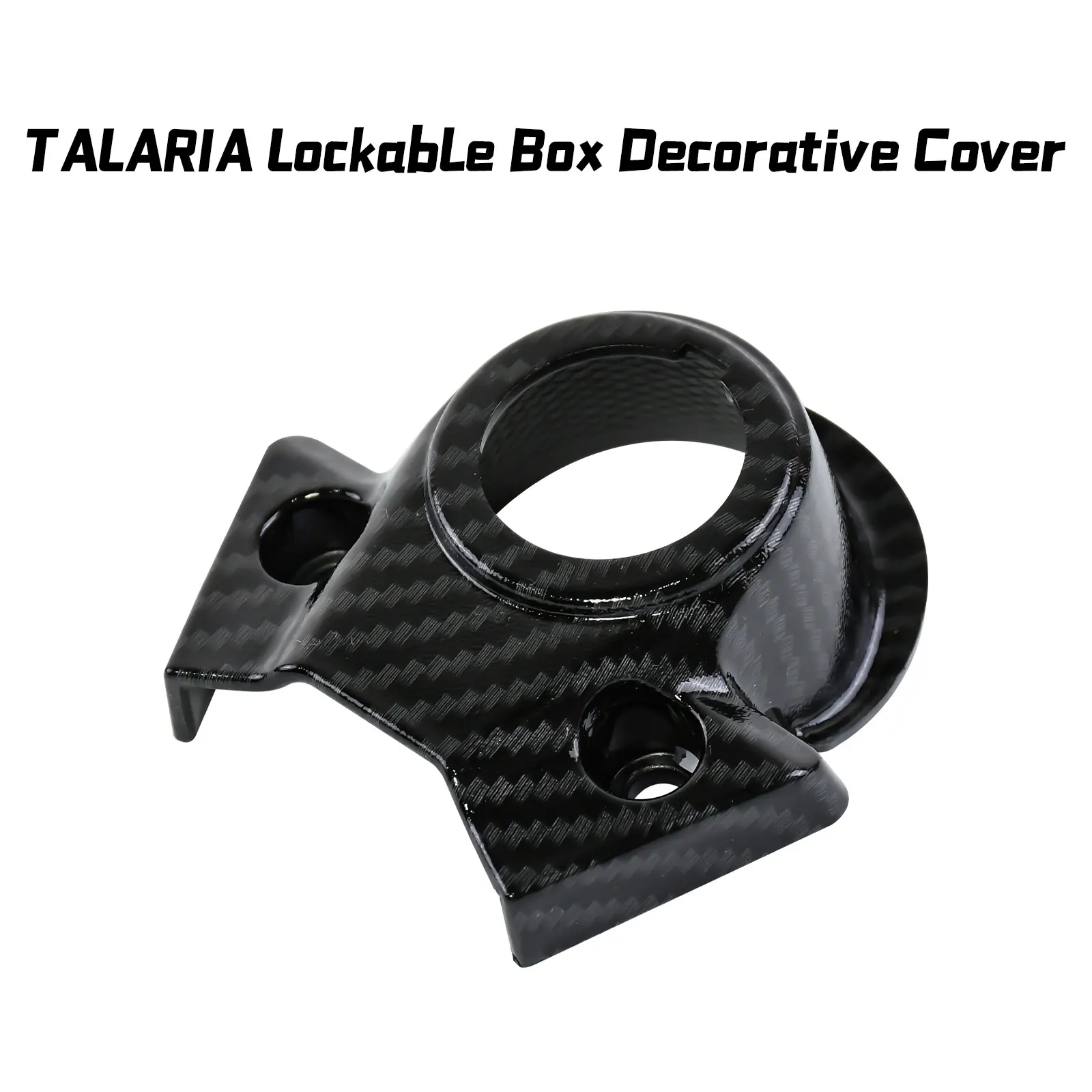 For Talaria Sting Motorcycles Carbon Fiber Central Control Decorative Cover for Talaria MX3 MX4 MX5 E-Bikes Motorcycles Parts
