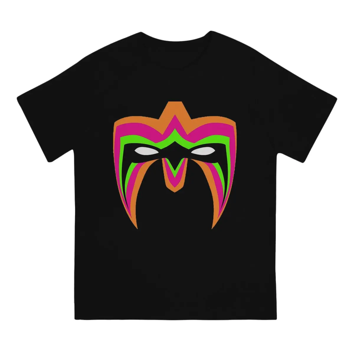 Hot selling in Summer Unisex T-shirts Wrestling Creative Ultimate Warrior Mask Novelty Cool T-shirt Street Clothing S-6XL