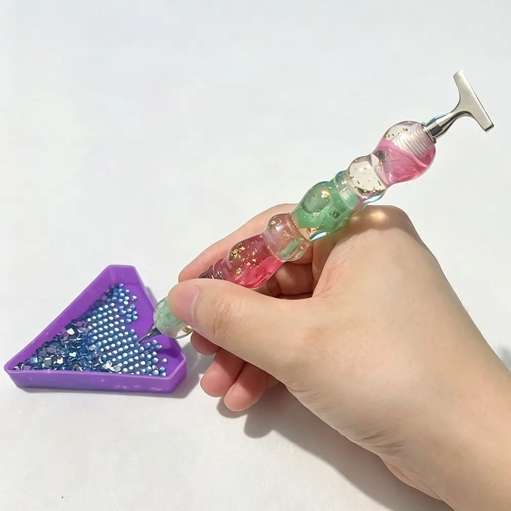 New Summer Coolness Diamond Painting Pen Metal Screw Thread Pen Tips Diamond Embroidery Threaded Dot Drill Pen Tool Accessories