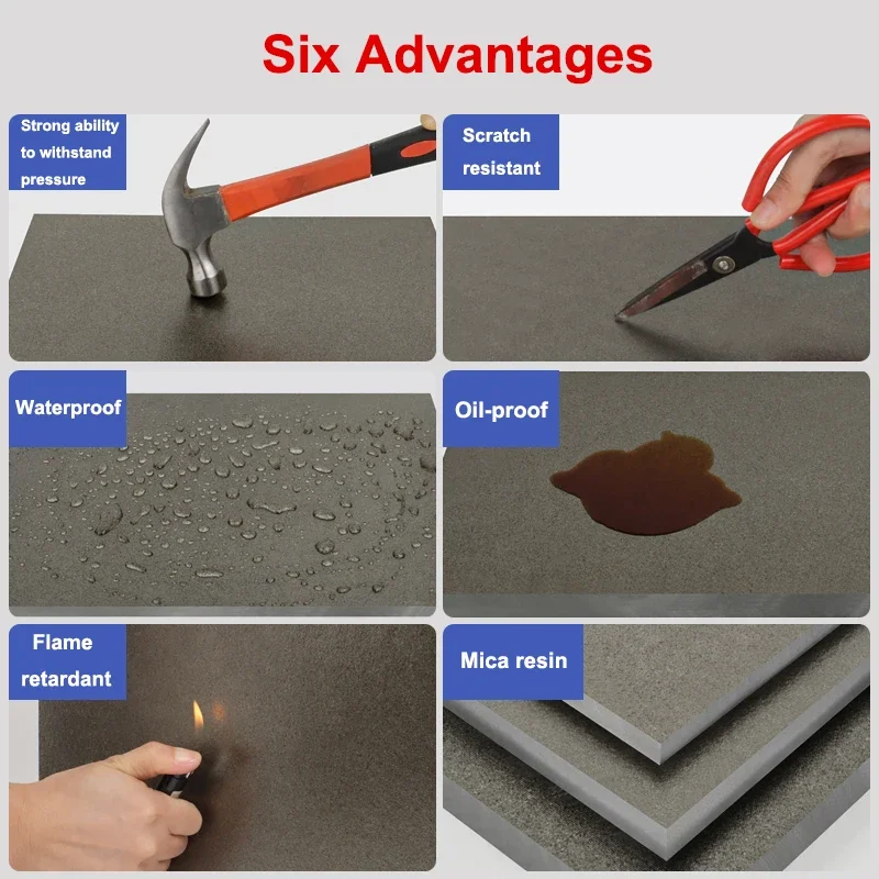 1 قطعة مجلس العزل الحراري سميكة 3-20 مللي متر 1000 درجة ارتفاع درجة الحرارة مقاومة الميكا العزل لوحة ورقة أجزاء المواد