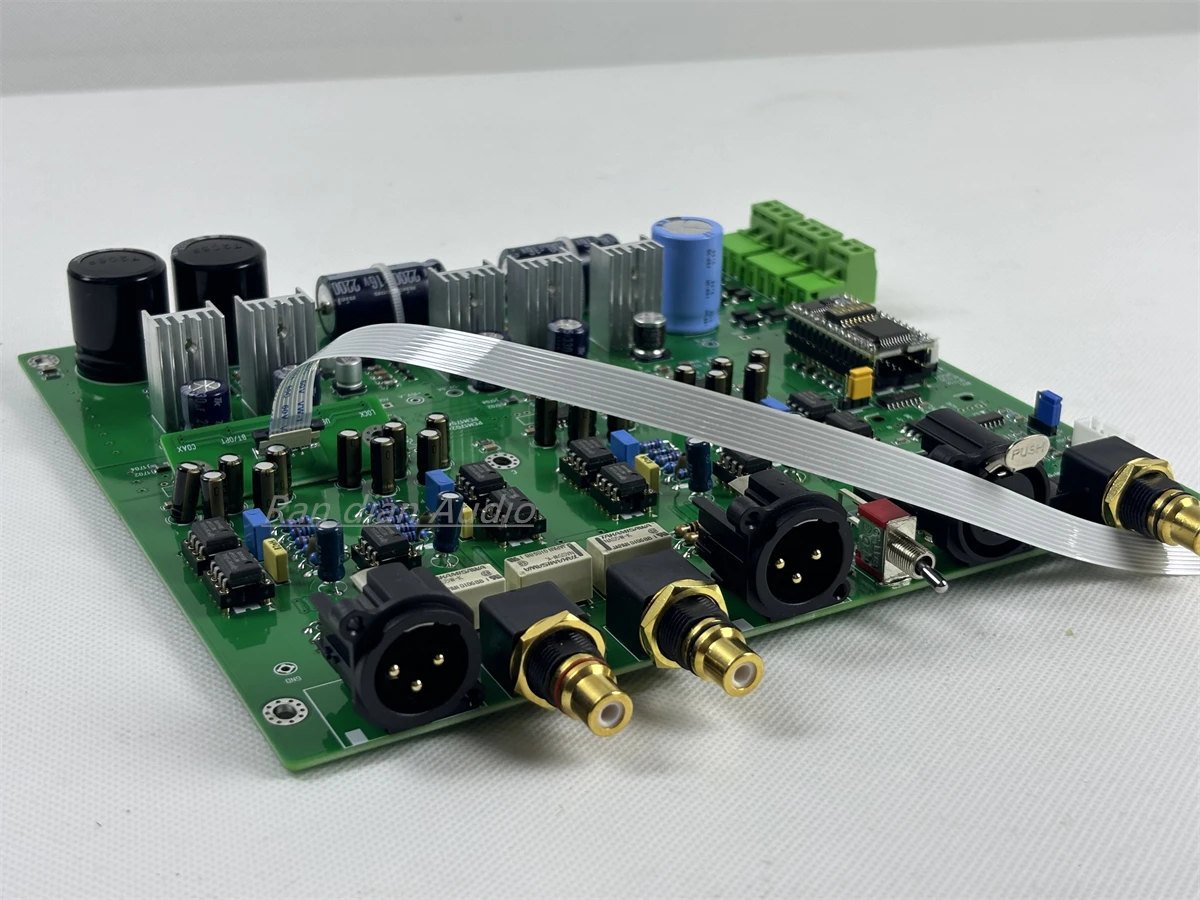 Dekoder DAC Seimbang PCM1702*4 Kelas Atas Bluetooth, USB, Koaksial, AES + CS8422 + SM5847 + SM5842APT + DF1706 + DF1704 + NOS