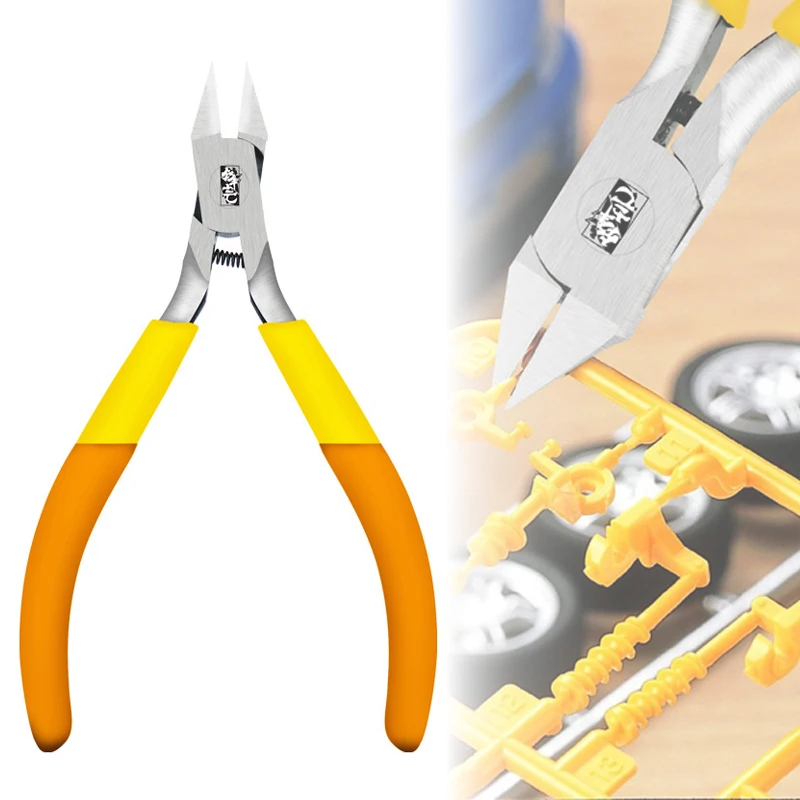 

1PC High Carbon Steel Precision Sharp Cutter Pliers Model Assembly Cutting Nipper Diagonal Plier Professional Snips Shears