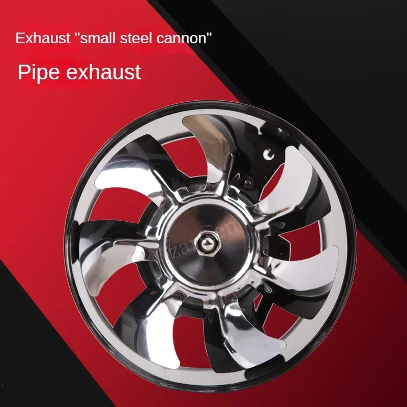 4''6''8'' Pipe Exhaust Fan Air Ventilator Metal Pipe Ventilation Exhaust Fan Mini Extractor Bathroom Toilet Wall Fan Duct Fan