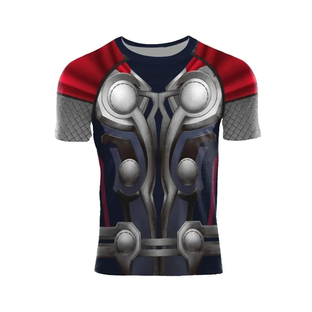 Marvel 3D-geprinte T-shirts, geschikt voor volwassenen, heren en dames, kinderen, sport, casual, comfortabel en sneldrogend 3D77