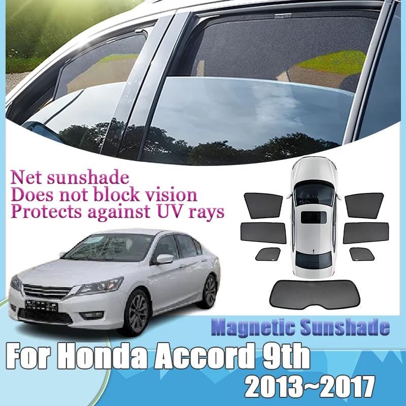 

Для Honda Accord 9th 9th 9th Gen 2013-2017 аксессуары анти-УФ-козырек лобовое стекло крышка солнцезащитный коврик защита конфиденциальности инструменты автомобильные аксессуары
