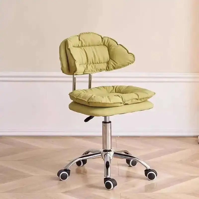 

Stylish Adjustable Bistro Leather Bar Back Chairs White Bar Stool Nordic Swivel Bancos Para Barra De Cocina Modern Furniture