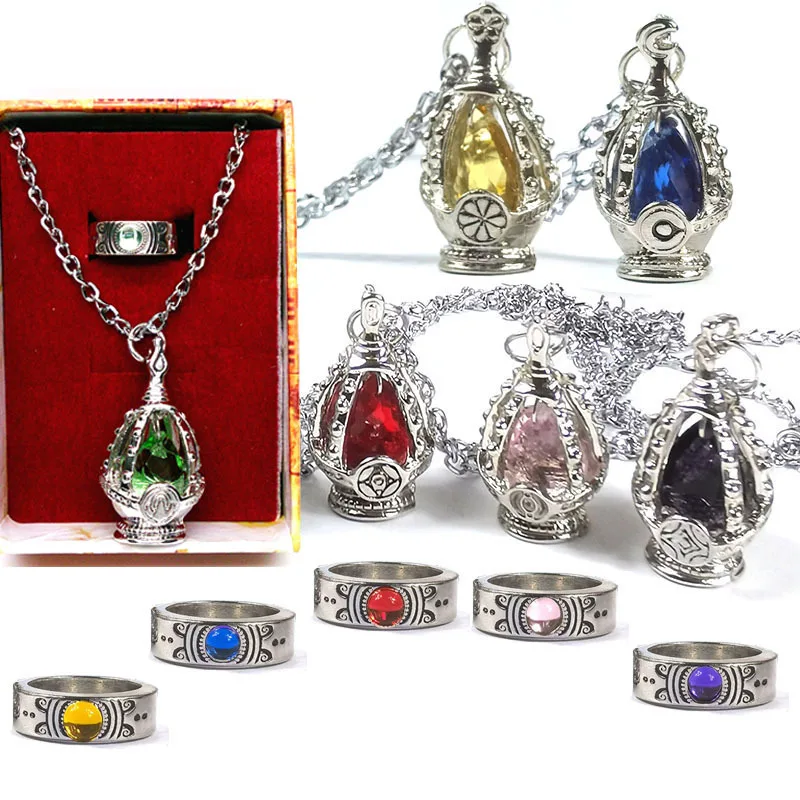 Anime Soul Gem żal naszyjniki z nasionami Kaname Madoka inkubator Akemi Homura Cosplay pierścienie wisiorki figurka