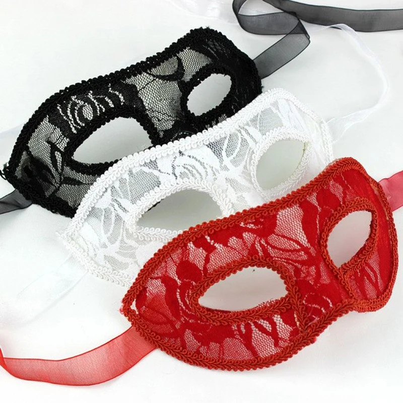 

Mesh Lace Hollow Out Sexy See Through Women Erotic Masquerade Masks Fashion Halloween Carnival Party Christmas Prom Half Face