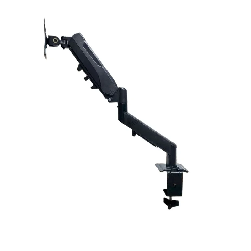 Gas Spring Monitor Arm Bracket, Height Adjustable & 360° Rotatable Desktop Monitor Mount, Ergonomic Computer Monitor Riser Stand
