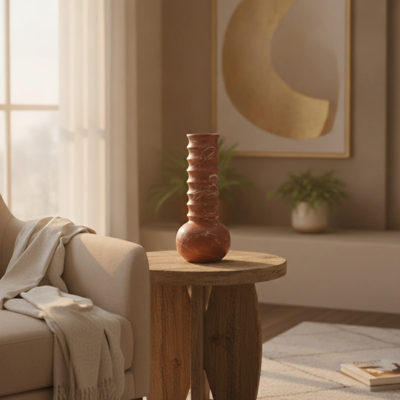 Decorative Vase Marble-Like St - Interior Design Style review and price