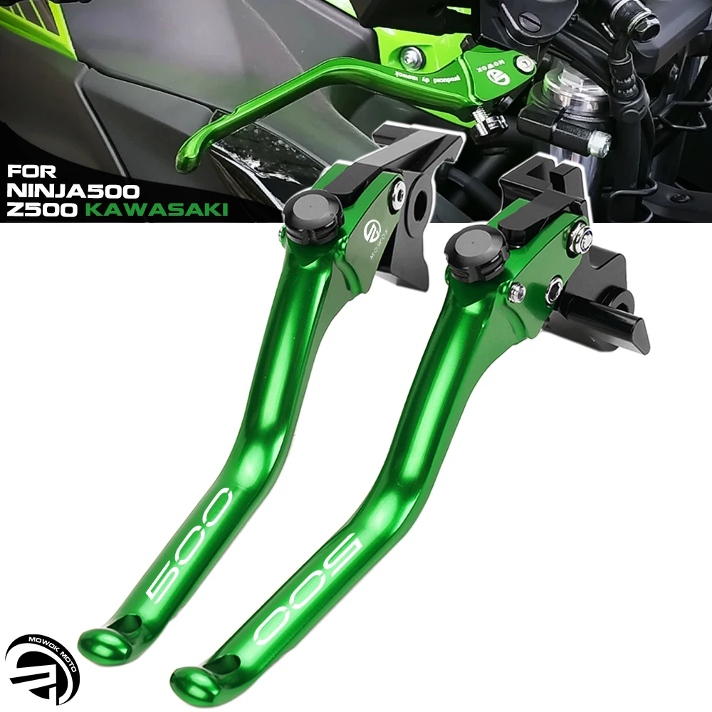 

For Kawasaki Z500 Ninja500 Ninja 500 Z 500 SE 2024 2025 Motorcycle Accessories CNC Aluminum Adjustable Brake Clutch Levers