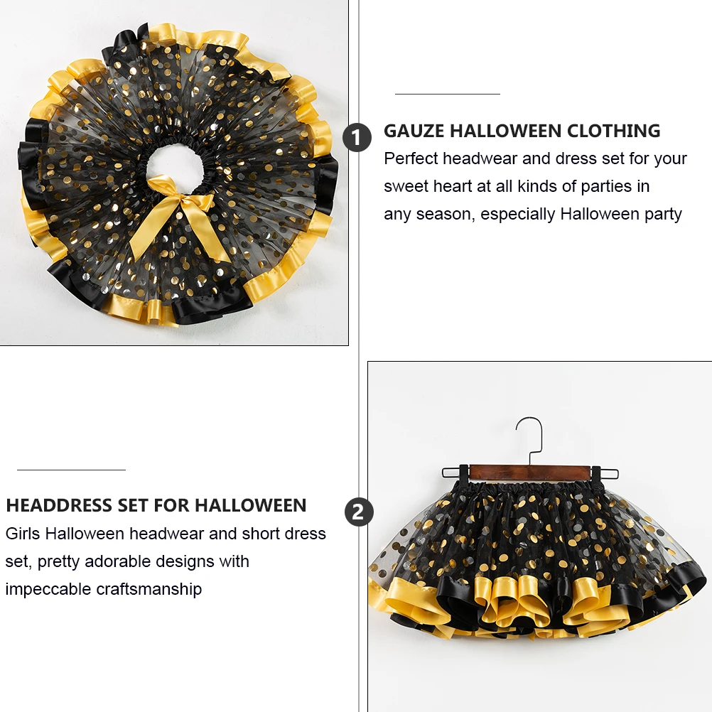 

Girls Skirt Halloween Costume Wings Tulle Nylon Short Soft Skin Friendly Party Skirt Kids Dress Up Performance for Children